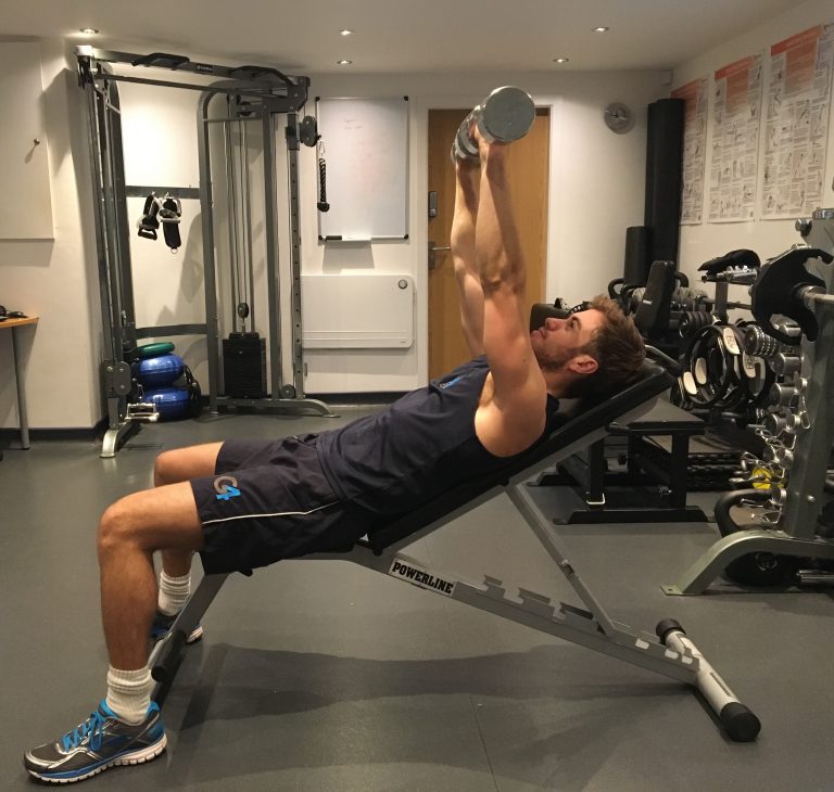 Incline Bench Press G4 Physiotherapy & Fitness