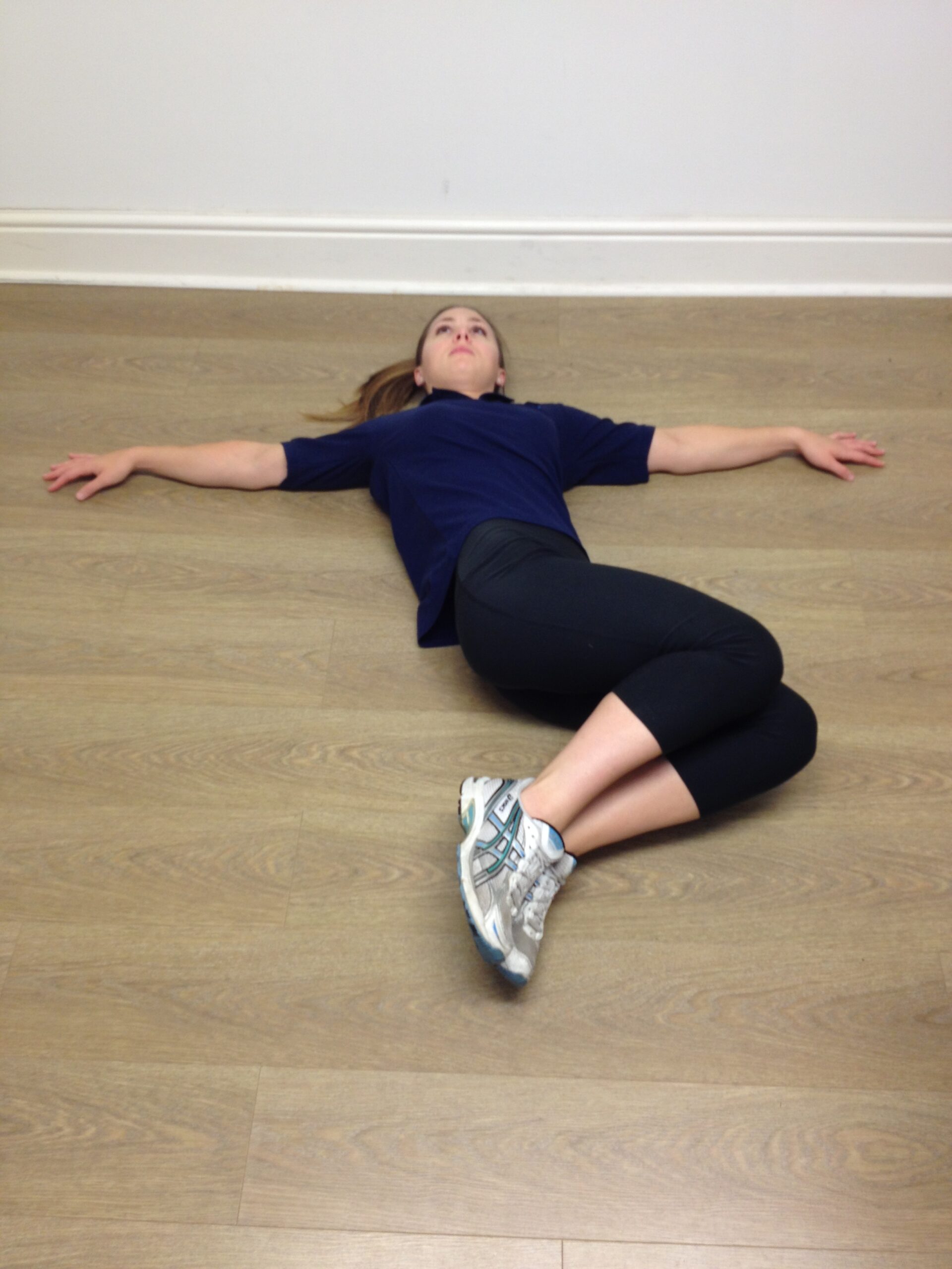 Knee Rolling Spinal Stretch G4 Physiotherapy & Fitness